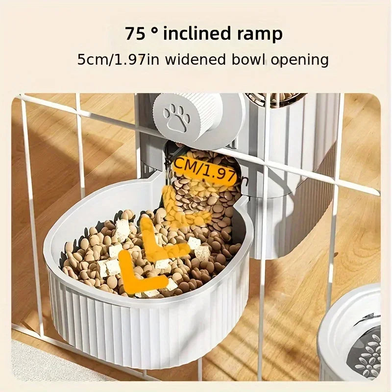 Suit Pet Hanging Water Dispenser Cat Automatic Feeder Dog Hanging Cage