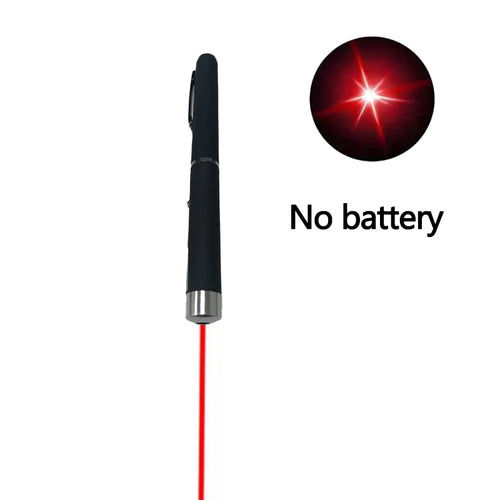Pet Laser Pointer LED Flashlight Interactive Cat Training Toy Holiday