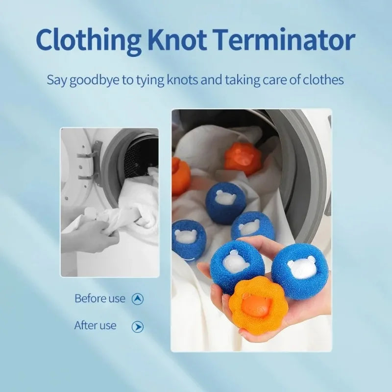 Laundry Balls Pet Hair Collector for Washing Machine Reusable Laundry