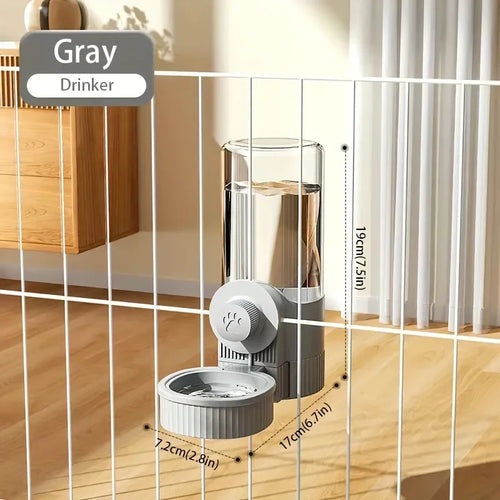 Suit Pet Hanging Water Dispenser Cat Automatic Feeder Dog Hanging Cage