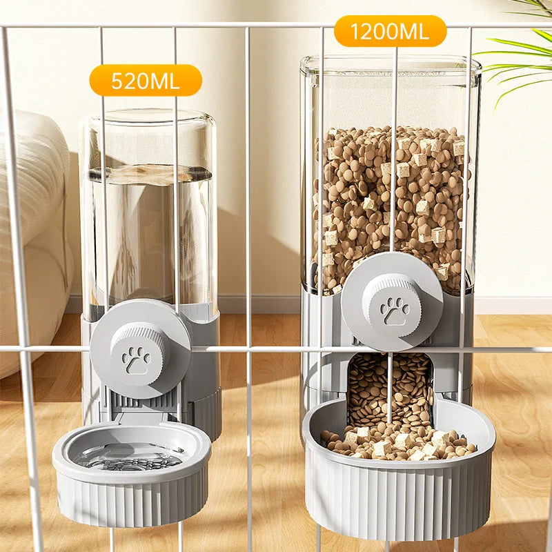 Suit Pet Hanging Water Dispenser Cat Automatic Feeder Dog Hanging Cage