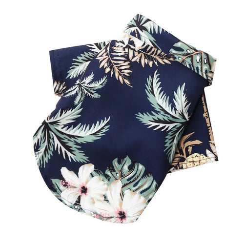 Hawaiian Style Pet Dog Clothe Summer SandBeach Dog Shirts for Small