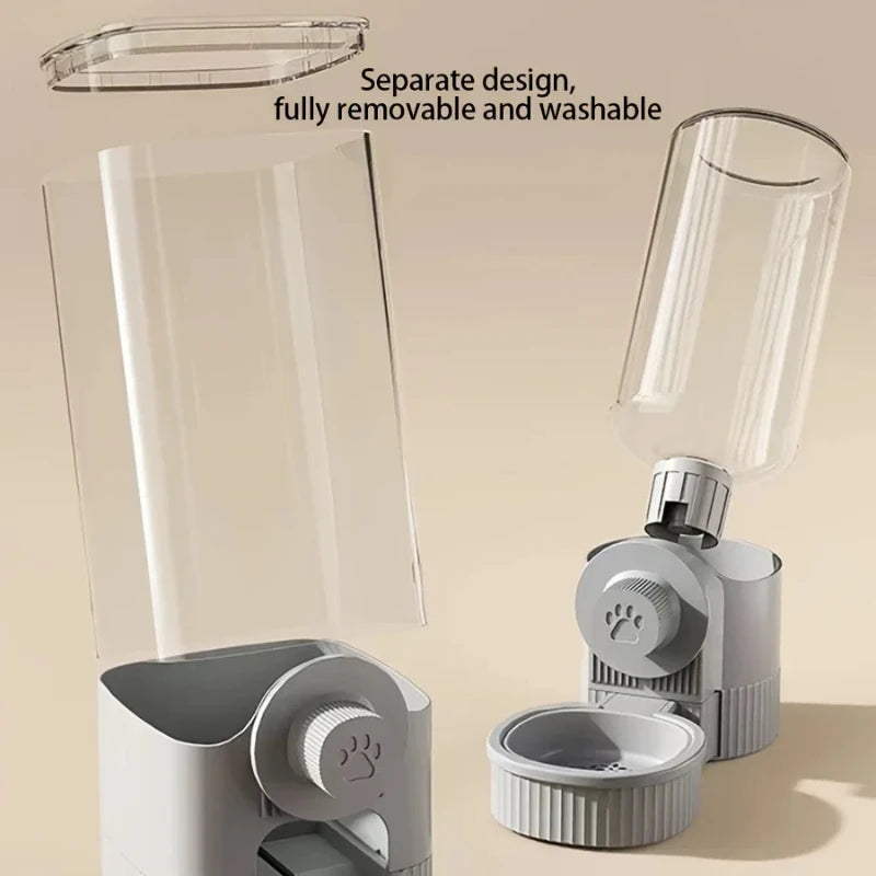 Suit Pet Hanging Water Dispenser Cat Automatic Feeder Dog Hanging Cage