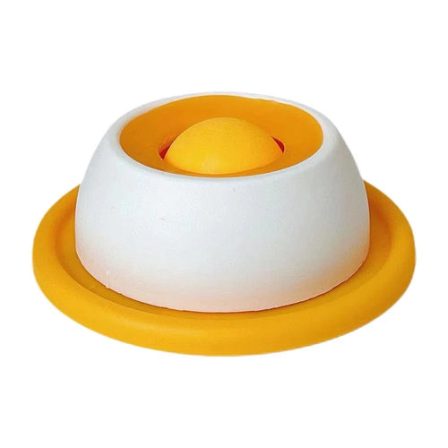 Dog/cat licking bowl, pet licking toy slow food bowl, non-slip licking