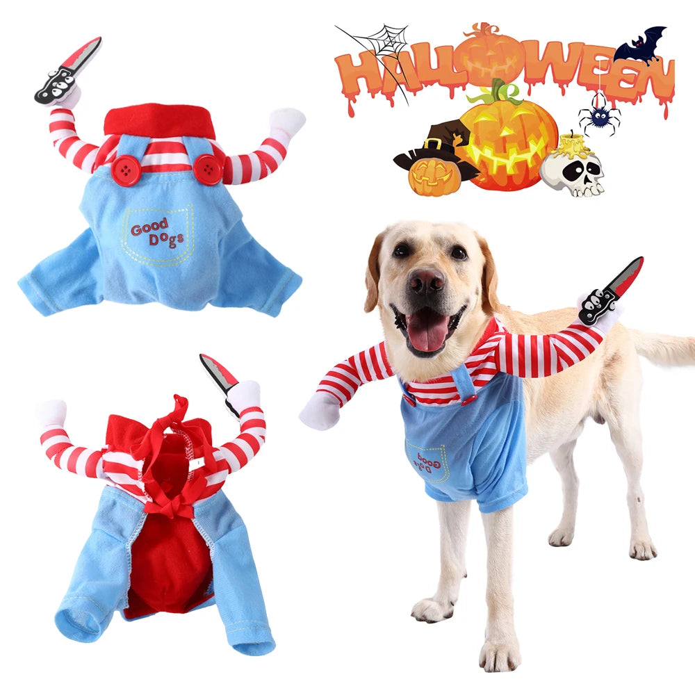 Funny Large Dog Halloween Costume For Small Dogs Cat Adjustable Pet