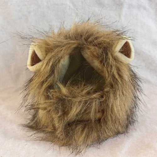 New Cute Funny Pets Clothes Cap Cute Cat Wig Lion Mane Costume Cosplay