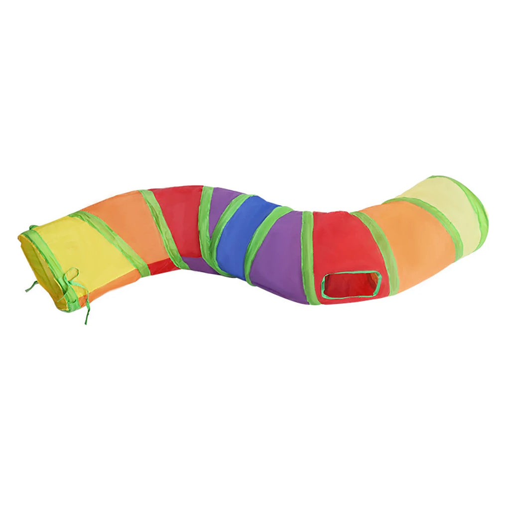Cat Tunnel Tube Foldable Cat Toys Kitty Training Interactive Fun Toy