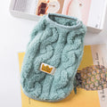 Soft Cozy Cat Clothes Autumn Winter Warm Fleece Sweatshirt for Small