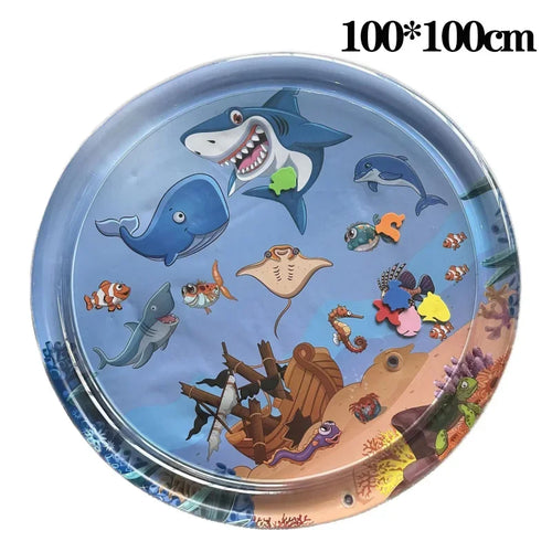 Water Sensory Play Mat Thickened Inflatable Water Mat For Cat And Dog