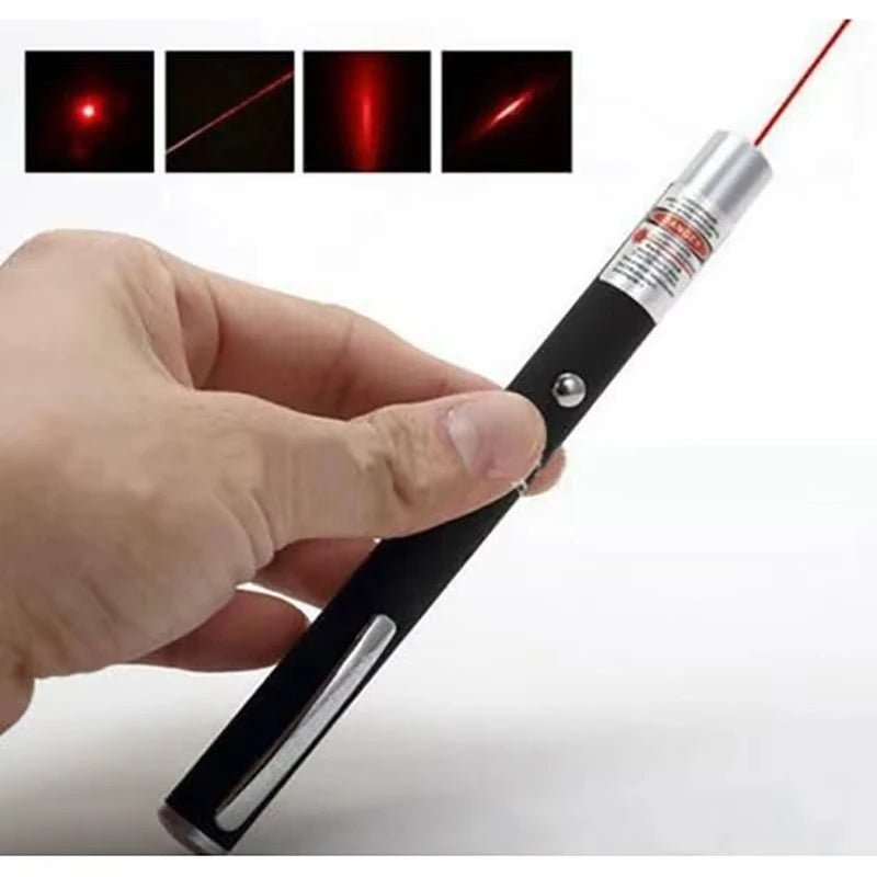 Pet Laser Pointer LED Flashlight Interactive Cat Training Toy Holiday