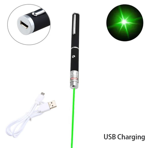Pet Laser Pointer LED Flashlight Interactive Cat Training Toy Holiday