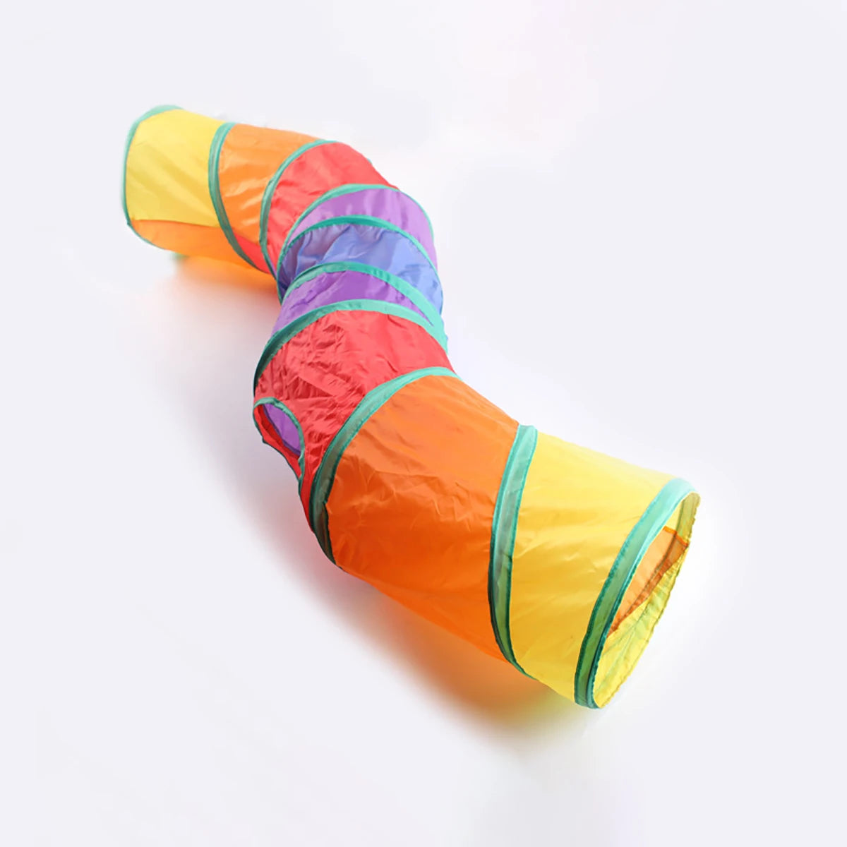 Cat Tunnel Tube Foldable Cat Toys Kitty Training Interactive Fun Toy
