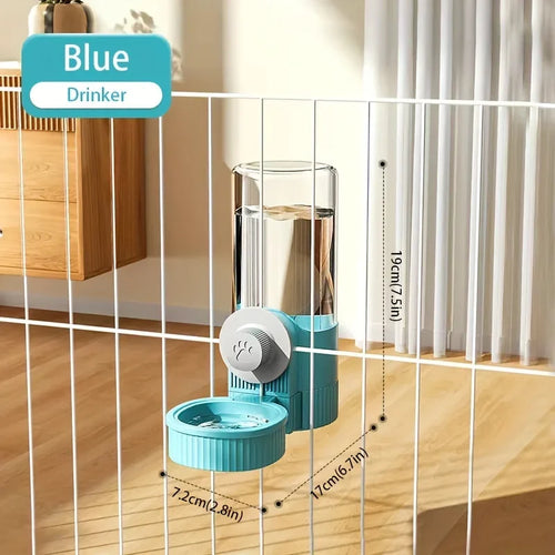 Suit Pet Hanging Water Dispenser Cat Automatic Feeder Dog Hanging Cage