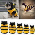 Bee Pet Puppy Coat Apparel Outfit Fleece Clothes Dog Cat Hoodie Fancy