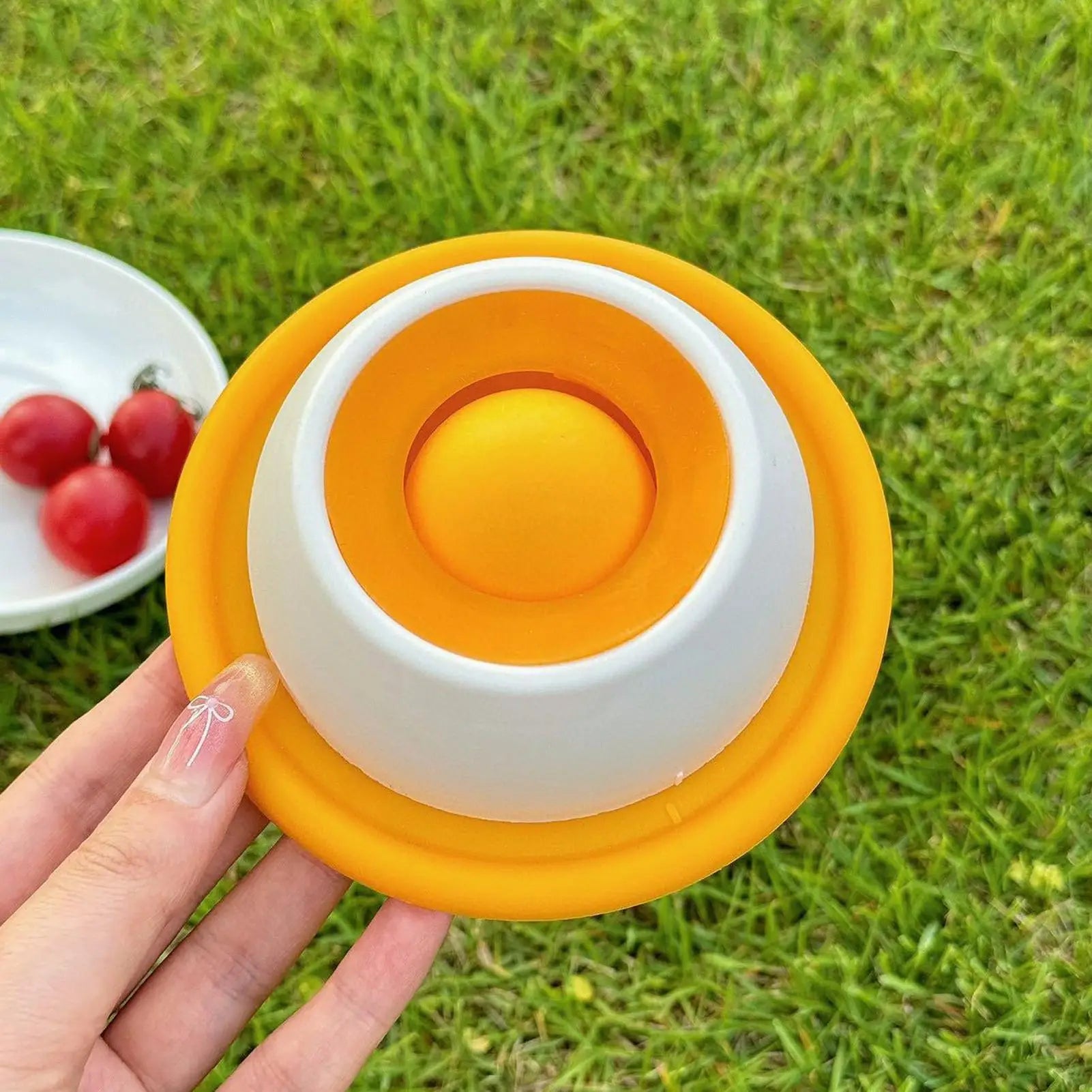 Dog/cat licking bowl, pet licking toy slow food bowl, non-slip licking