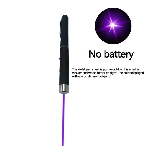 Pet Laser Pointer LED Flashlight Interactive Cat Training Toy Holiday