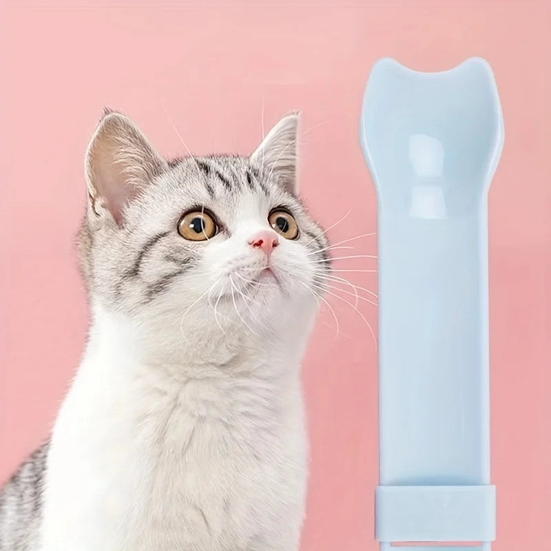 Cat Strip Squeeze Spoon Cat Strip Feeder for Lickable Wet Cat Treats